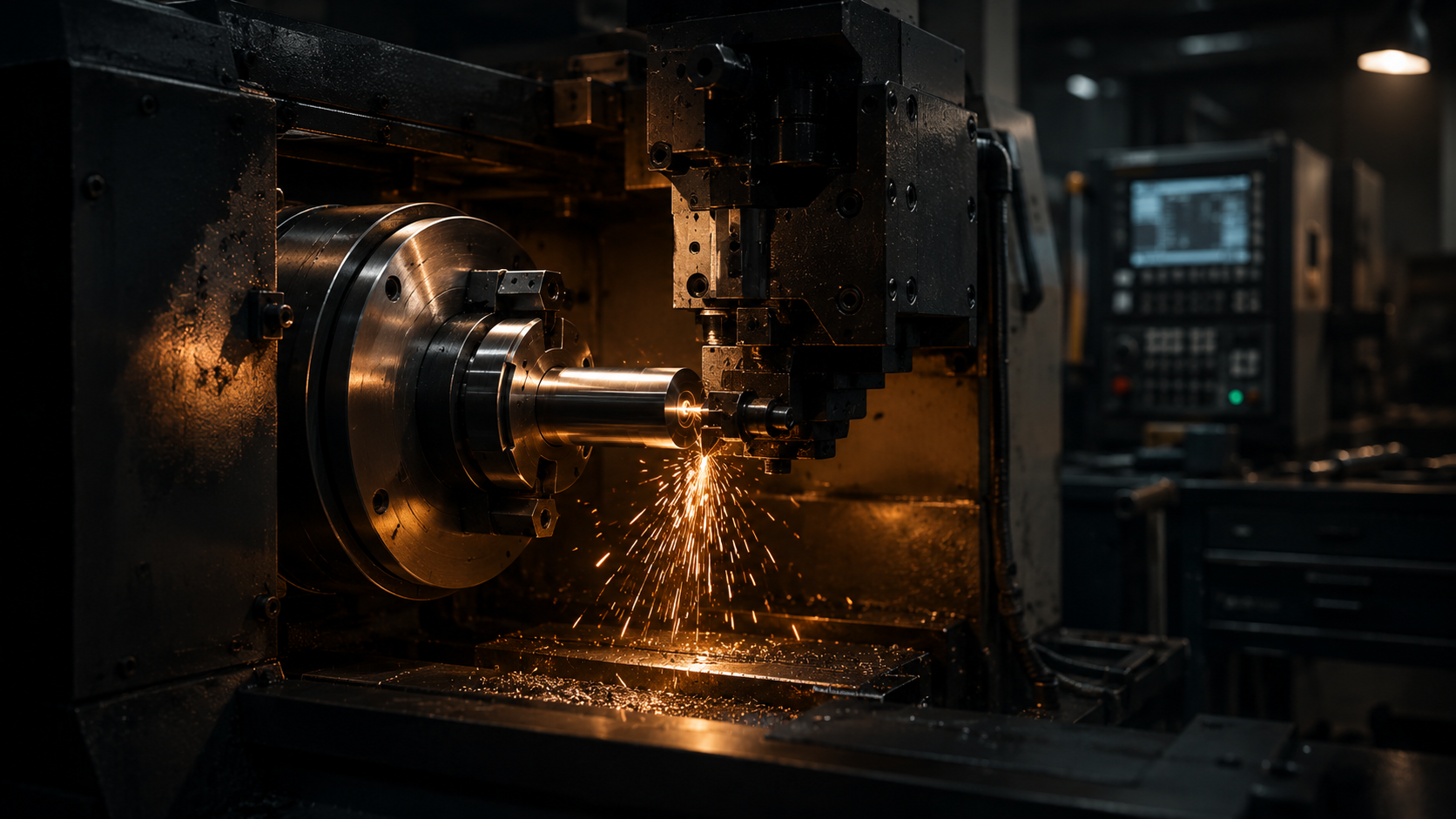 Single CNC Turning Center