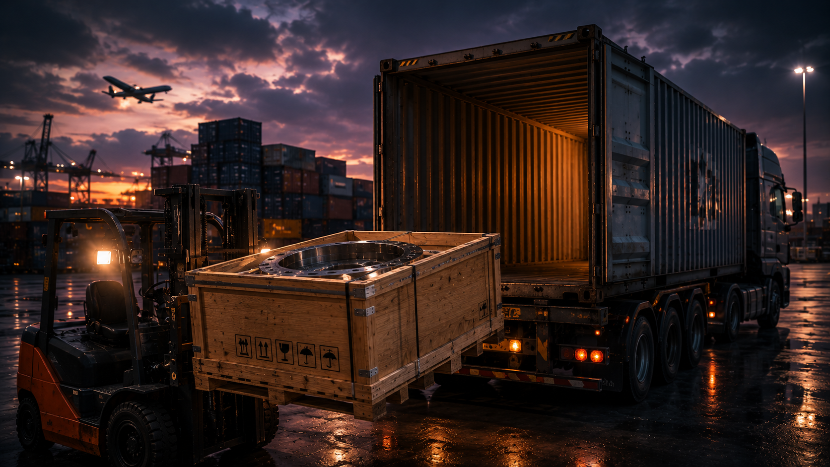 First Export Shipment